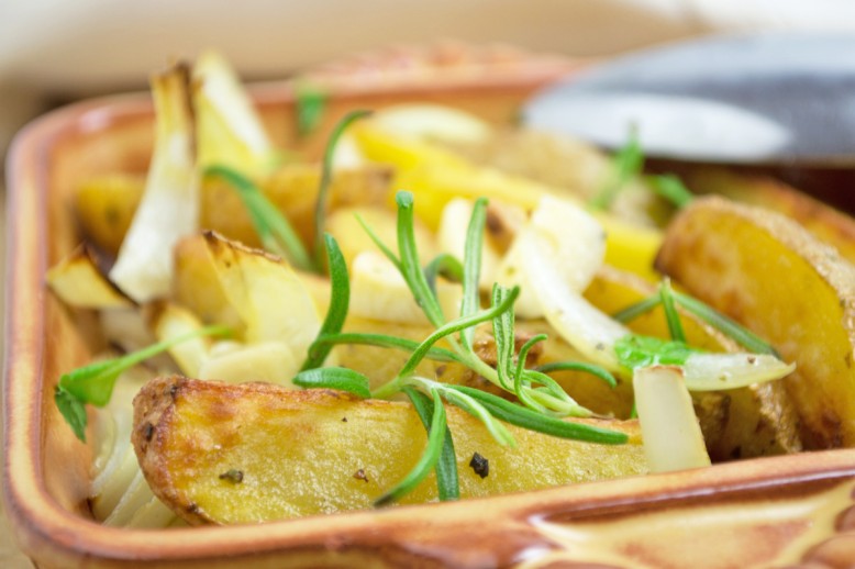 Französische Bratkartoffeln mit Kräutern