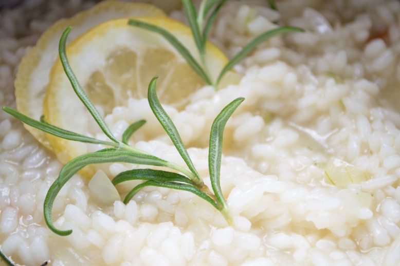 Rosmarin-Zitronen Risotto