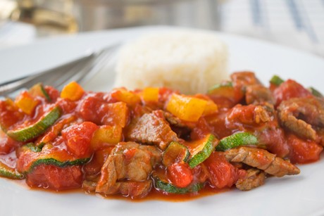 Rinderfilet aus dem Wok