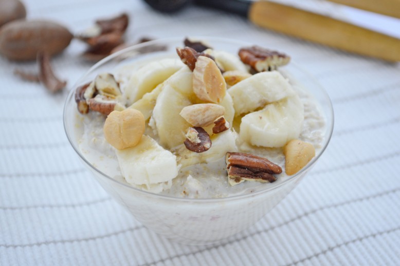 Müsli mit Bananen
