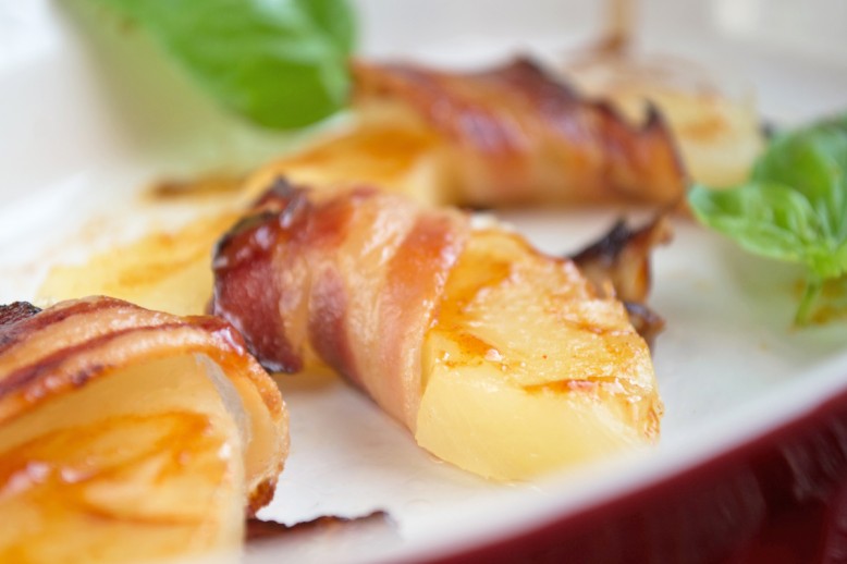 Speckröllchen mit Ananas