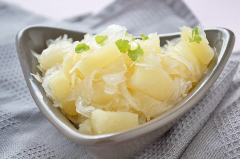 Sauerkraut-Ananas-Salat