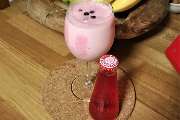 Melone-Campari-Shake