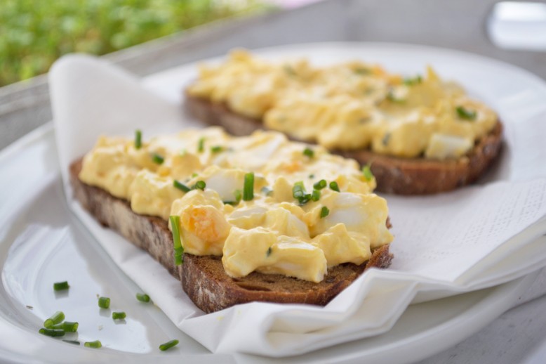 Vegetarischer Eiaufstrich