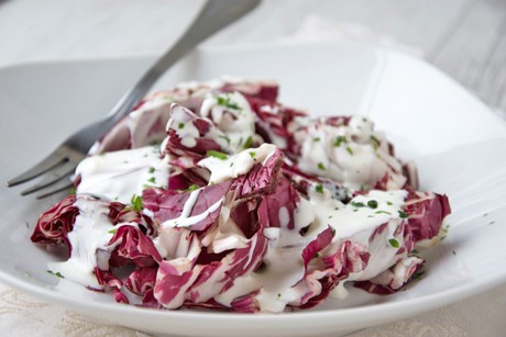Radicchio-Salat mit Gorgonzola