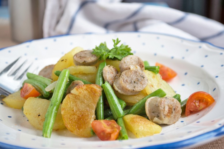 Fisolenpfanne