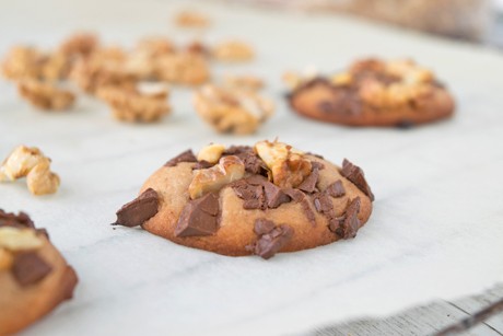 Schokolade-Walnuss-Cookies