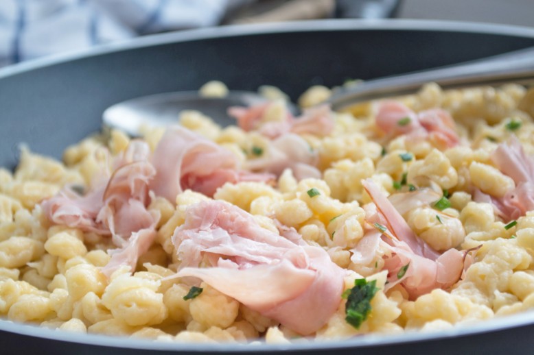Schinkenspätzle