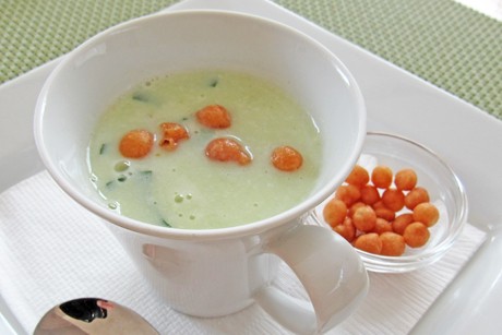 Grüner Cappuccino