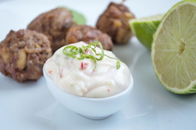 Limetten-Mayonnaise