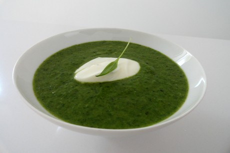 Dinkel-Bärlauchsuppe