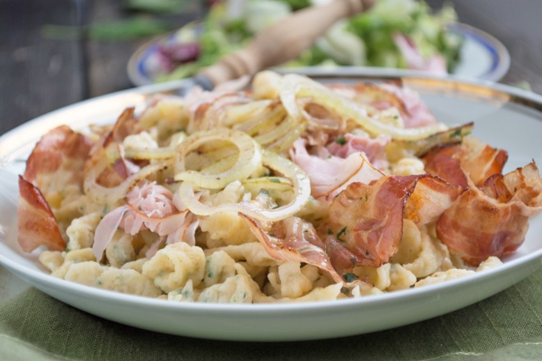 Grüne Spätzle