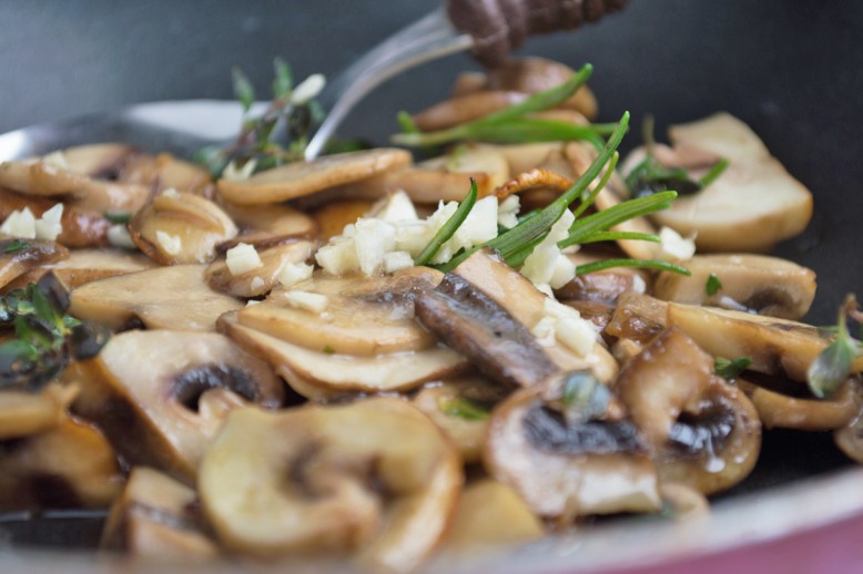 Champignons Gebraten