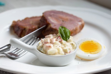 Eier-Paprika-Sauce