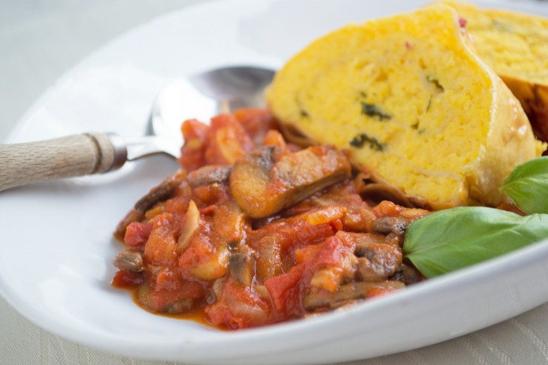 Tomaten-Pilz-Gemüse