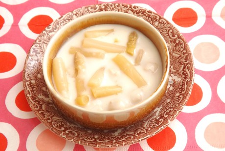 Spargelsuppe