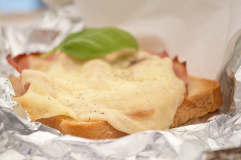 Toast in Alufolie