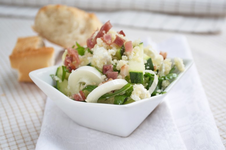 Couscous-Salat mit Feta