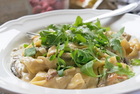 Steinpilz-Tagliatelle