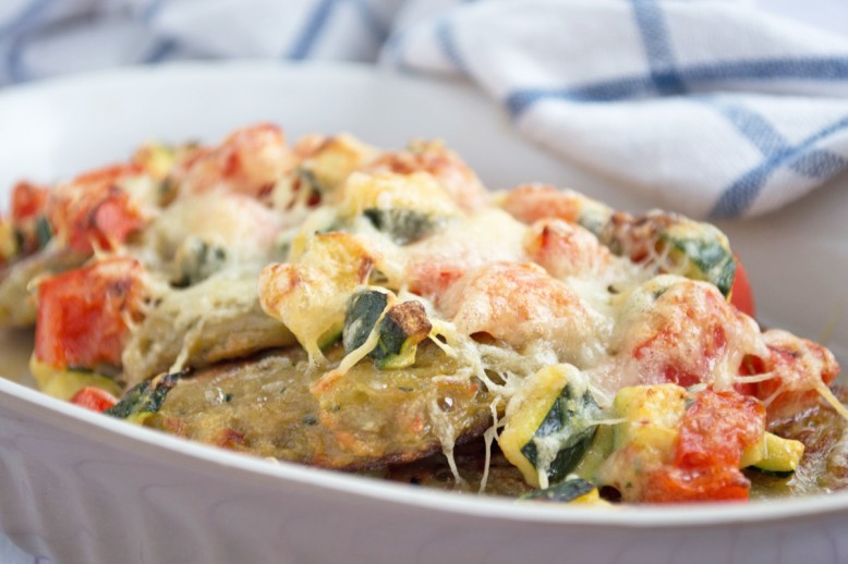 Überbackene Kartoffelpuffer