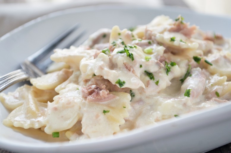 Nudeln in Thunfischsauce