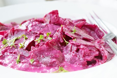 Rote Rüben Rohkost