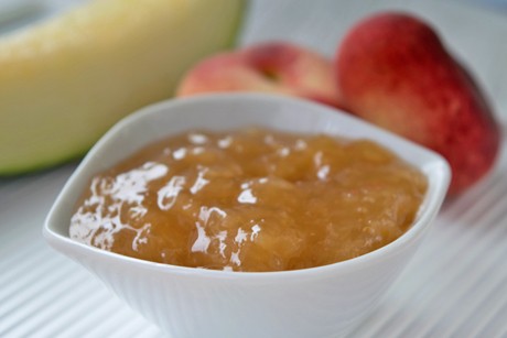 Melonen-Pfirsich-Marmelade
