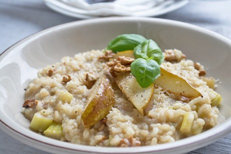 Risotto mit Walnüssen