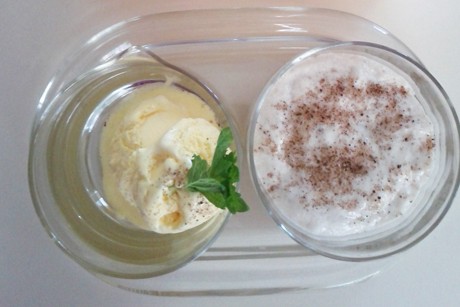 Eis-Zimt-Grieß