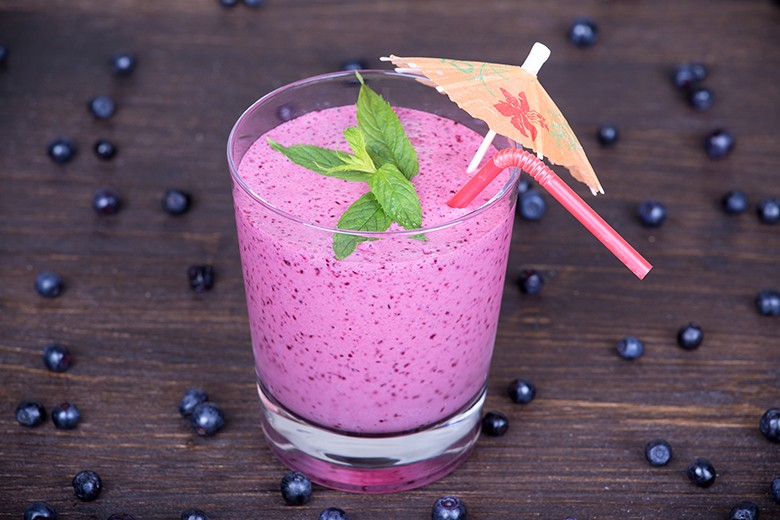 Heidelbeer-Smoothie