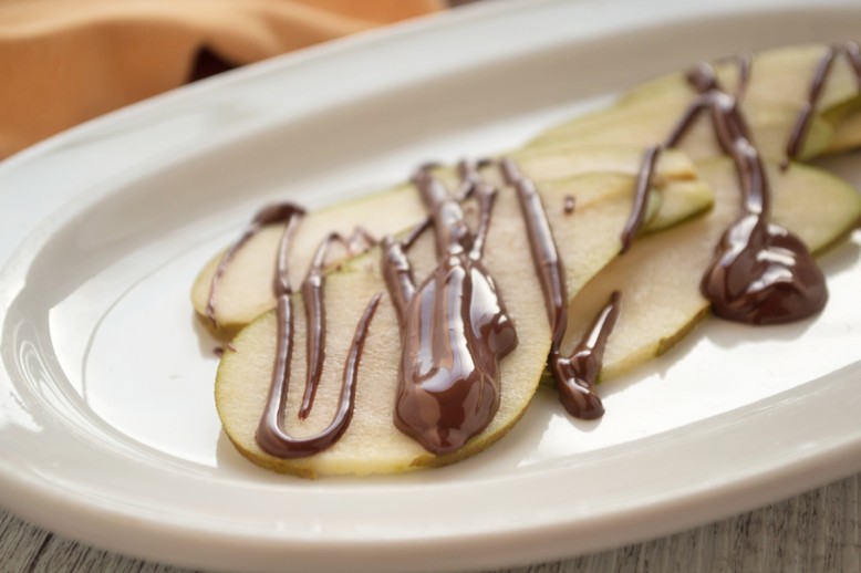 Birnen-Schoko-Dessert