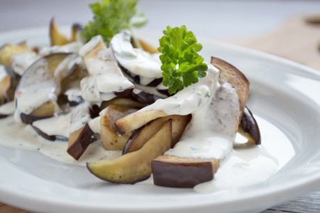 Auberginen-Salat