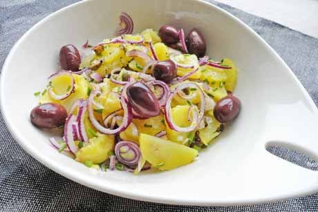 Griechischer Erdäpfel-Salat