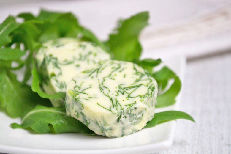 Rucola-Knoblauch Butter