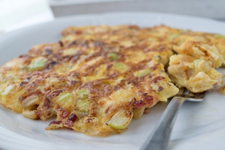 Zucchini Omelett