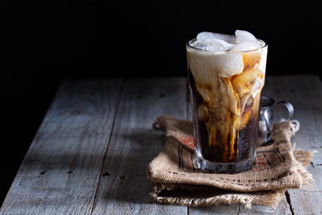 Eiskaffee für Erwachsene
