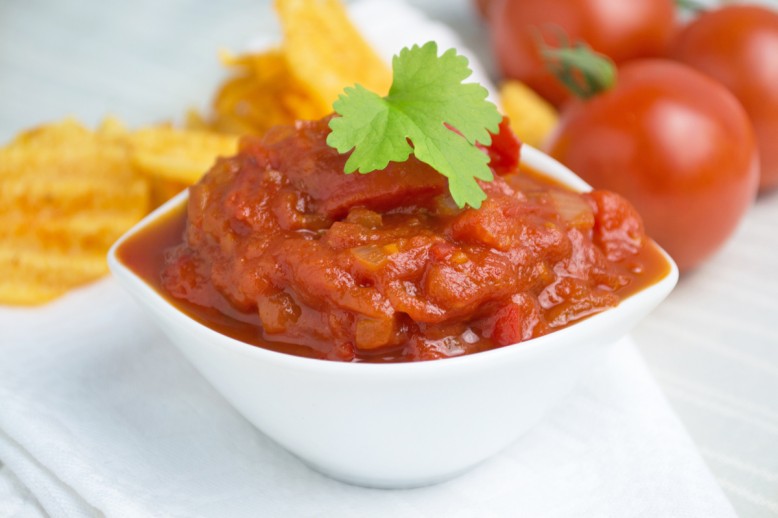 Scharfe und fruchtige Chilisauce