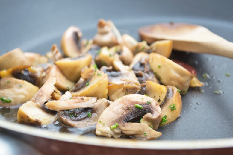 Champignons mit Balsamico
