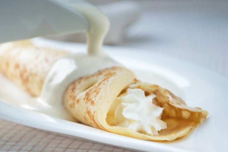 Selbstgemachte Vanillesoße