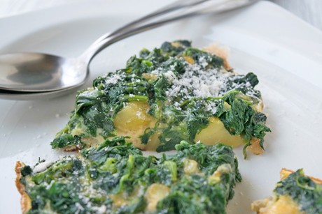 Spinat Tortilla