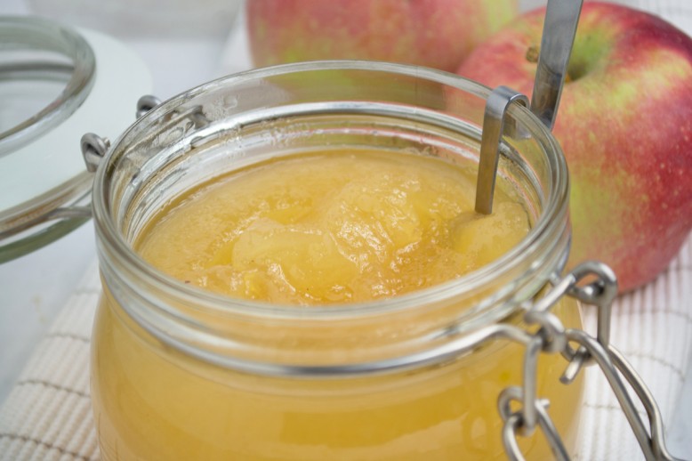 Apfelgelee mit Calvados