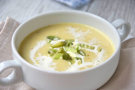 Weißweinsuppe