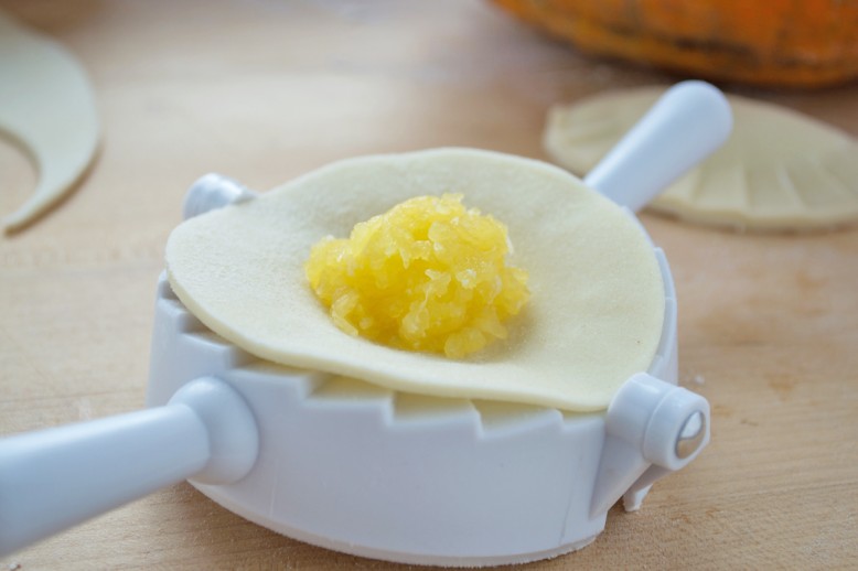 Ravioli mit Kürbis