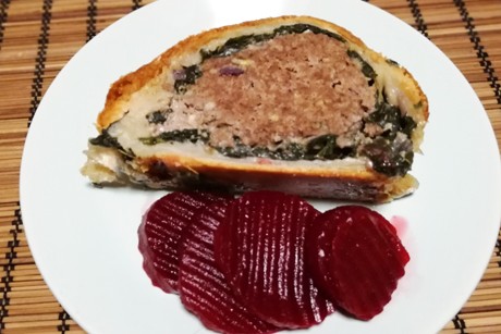 Spinat-Hackbraten