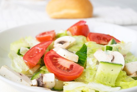 Gurken-Champignon-Salat