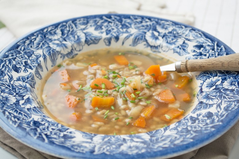 Rollgerstensuppe