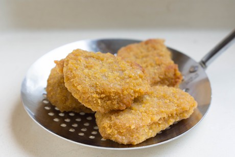 Knusprige Tofu-Nuggets