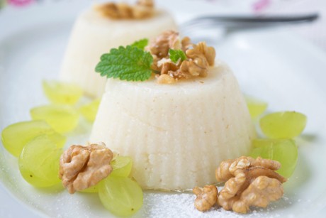 Vegane Grießflammerie
