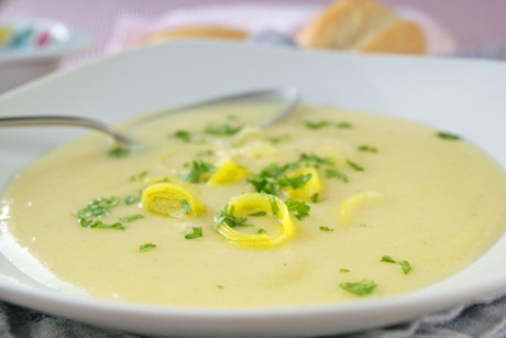 Porree Kartoffel Suppe