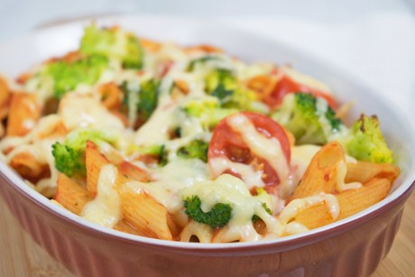 Penne-Auflauf mit Brokkoli